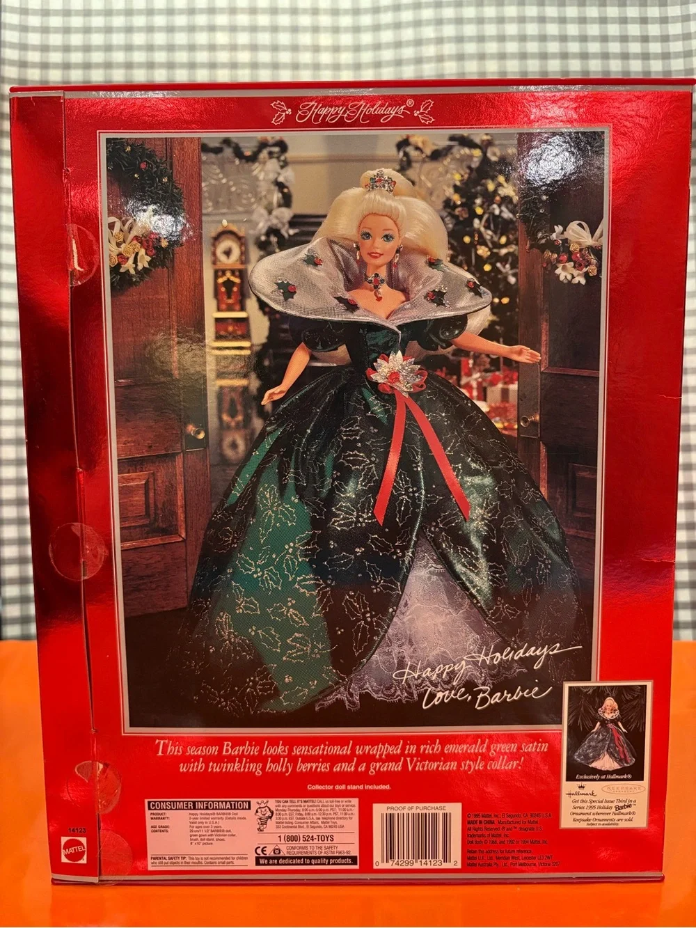 Mattel Barbie Happy Holidays Special/Collector Edition Doll Lot of 3-1993-1995